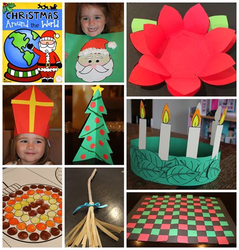 Christmas Crafts And Holidays Around The World Bundle Flip Books