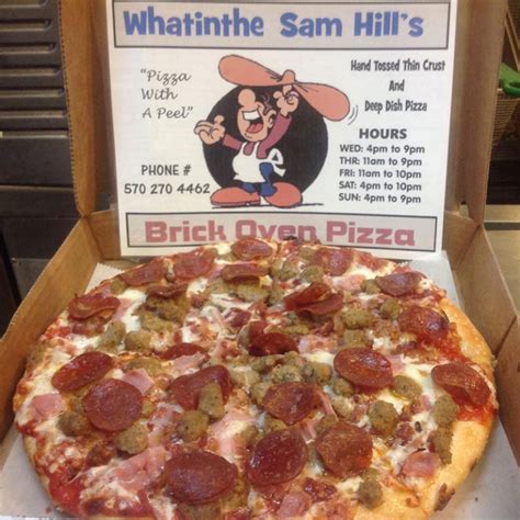 Whatinthe Sam Hills Brick Oven Pizza Wilkes Barre Discovernepa
