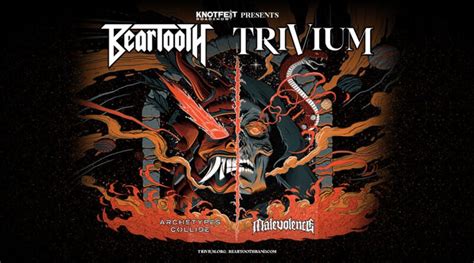 Trivium Beartooth Announce Co Headline Spring 2023 Tour The