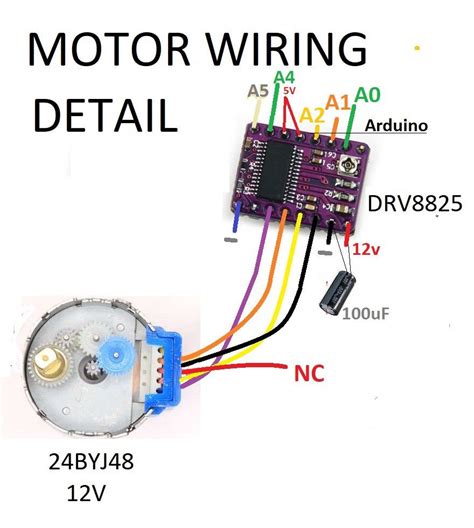 Arduino Stepper Motor Circuit Diagram