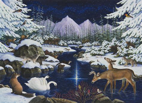 Christmas Wonder Painting By Lynn Bywaters Fine Art America