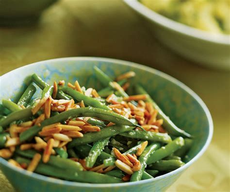 Green Beans With Toasted Slivered Almonds Recipe