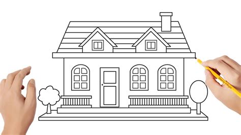 Dibujar Una Casa
