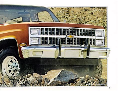 1982 Chevrolet And Gmc Truck Brochures 1982 Chevy Blazer 05