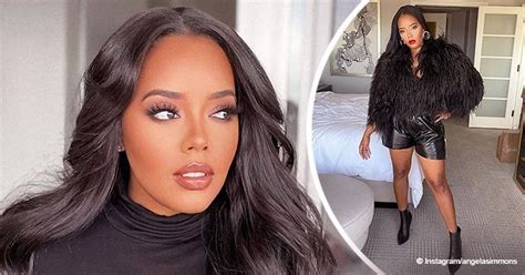 Angela Simmons Flaunts Her Seductive Legs Doing Catwalk In Leather