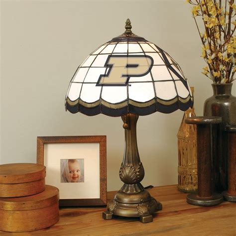 Identify lamps in tiffany's favrile group by finding the metal tag on the inside of the shade. Tiffany Table Lamp - Purdue | Tiffany style table lamps ...