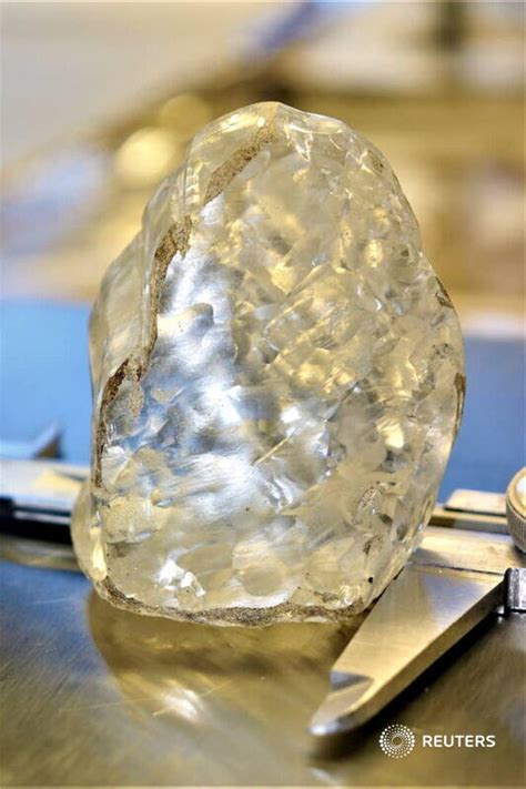 Reuters On Twitter A 1098 Carat Diamond Believed To Be The Third