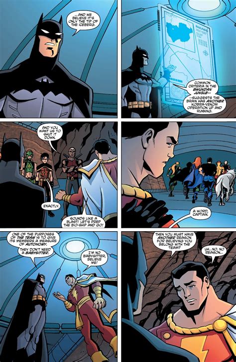 Yj Cave Inside Young Justice Comic Issue 18