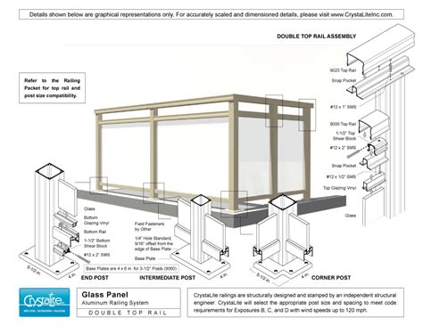 The best glass railing system on the market: Frameless Glass Railing Detail Dwg - Home Ideas