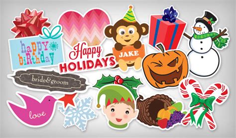 Holiday Stickers Stickeryou Products