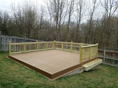 Floating decks are wood decks that rest on the ground and are not attached to any structure, including your house. How to Build a DIY Floating Deck in a Sloped Backyard ...
