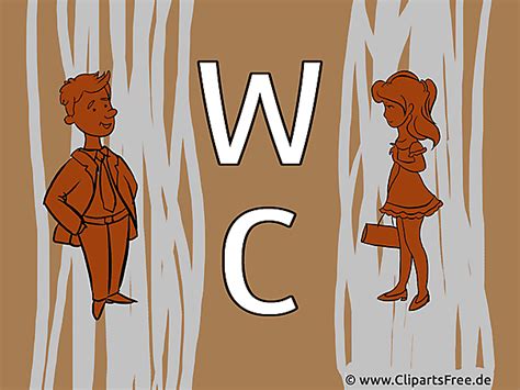 WC Schild herunterladen und drucken