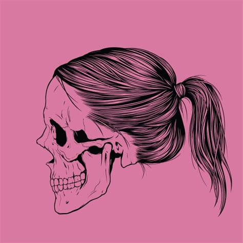 Skull Girls Hairstyles Digital Art