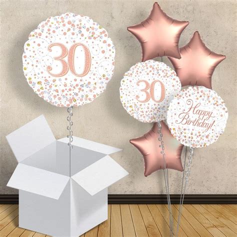 Only 2 available and it's in 17 people's carts. Rose Gold and White 30th Birthday 18" Balloon in a Box