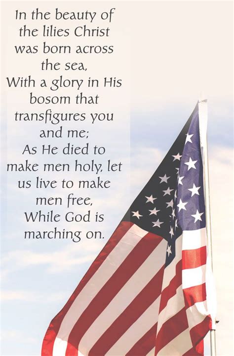 Church Bulletin 11 Patriotic While God Is Marching On Pack Of 100