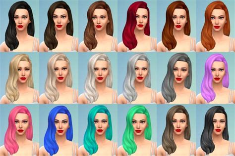 Delirium Sims New Hair Recolor • Sims 4 Downloads