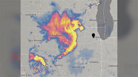 In the same way that radar colors make it easy to spot an existing storm, shapes make it easy to classify a storm into its severity type. Massive 'dragon-shaped' windstorm headed for Chicago