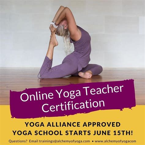 Alchemyofyoga Posted To Instagram Online Yoga Teacher Training Have You Reserved Y