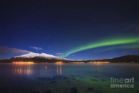 Aurora Over Tjeldsundet Photograph By Arild Heitmann Fine Art America