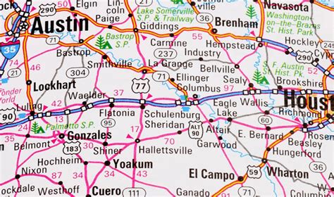 Road trip view on map. What are the Makings of the Perfect Texas Road Trip?