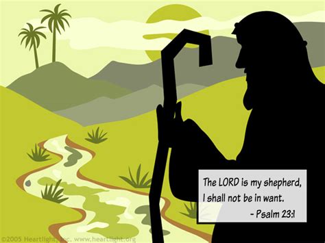 Psalm 231 Illustrated The Lord Is My Shepherd — Heartlight Gallery