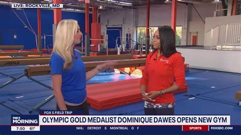 Olympic Gold Medalist Dominique Dawes Opens New Gym In Rockville Fox