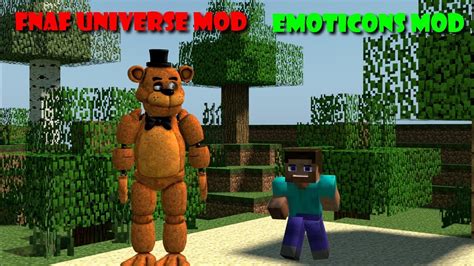 Emoticons Mod And Fnaf Universe Mod Mods Review Youtube