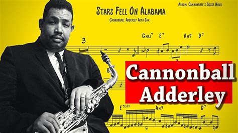 Cannonball Adderley Solo Transcription Stars Fell On Alabama Full