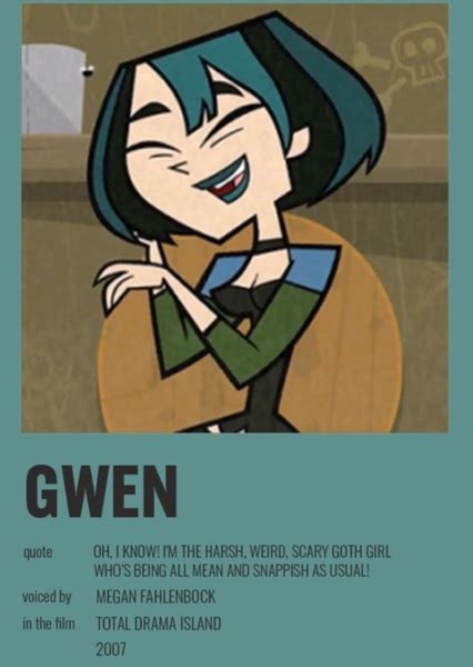 Celltis Fan Casting For Total Drama Presents Gwens Ultimate World