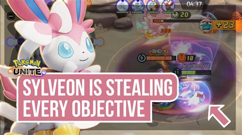 Sylveon Is The New Meta Flipping Objectives Pokemon Unite Youtube