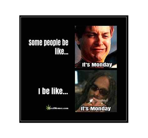 These quotes fit them perfectly. Monday Wake & Bake Weed Memes Smoke Weed - Weed Memes
