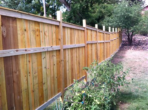 For handyman types of people who like to do their own projects, dakota unlimited offers a wide variety of premium fencing materials, whether it be aluminum, steel, chain link, wood, or pvc products. Ana White | My cedar fence--thank you! - DIY Projects