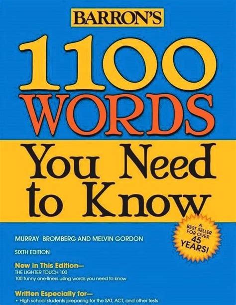 1100words You Need To Know Improve Your Vocabulary Good Vocabulary