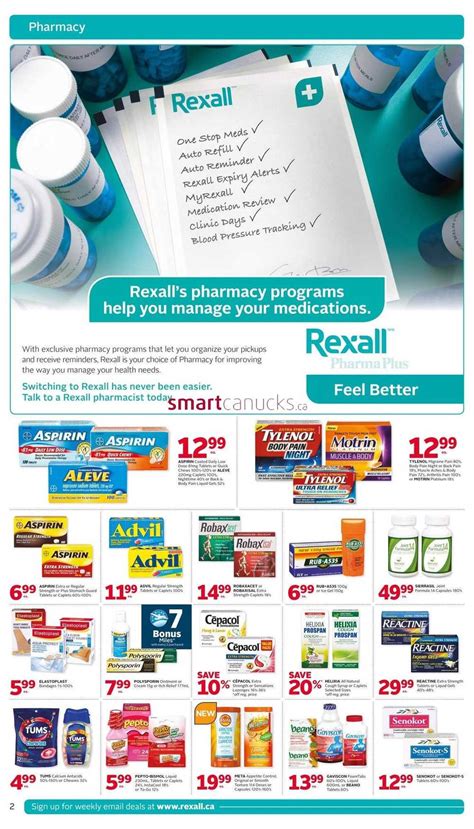 Rexall Pharmaplus On Flyer December 30 To January 5