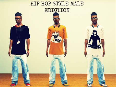 Hip Hop Style Male Editcion Outfit At The Sims 3 Nexus Mods And Community