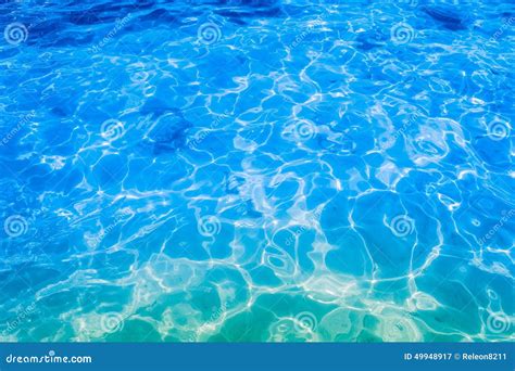 Shining Blue Water Ripple Background Royalty Free Stock Photography