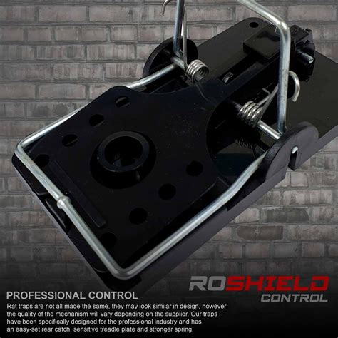 Roshield Professional Rat Traps Pack Of 2 Roshield