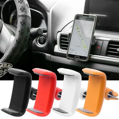 Universal 360 Rotating Car Air Vent Mount Holder Stand For 35 6 Cell