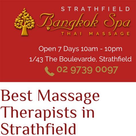 Bangkok Spa Thai Massage Strathfield Sydney Nsw