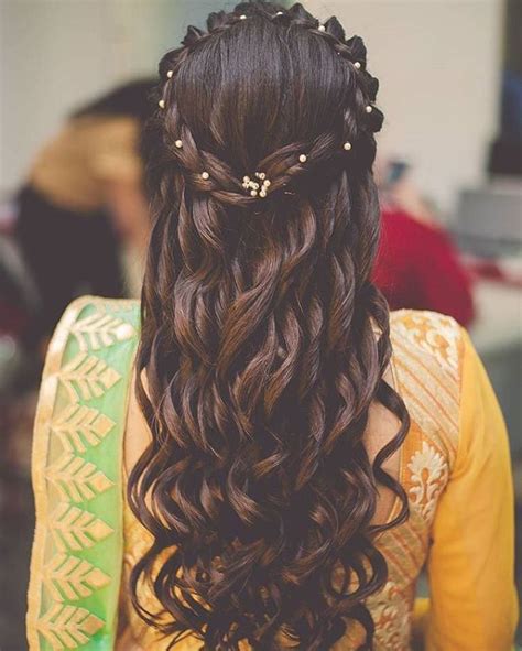 Indian wedding hairstyles for medium hair. Top 30 most Beautiful Indian Wedding Bridal Hairstyles for ...
