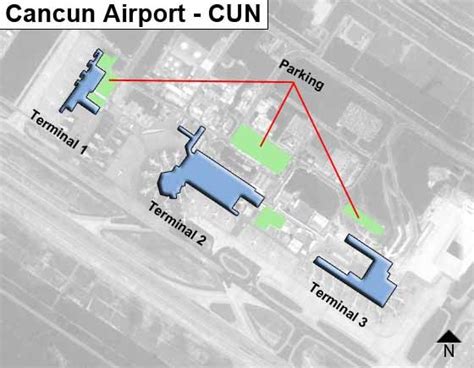 Cancun International Airport Map Map Of California Coast Cities
