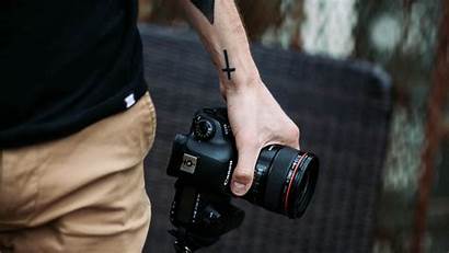 Camera Photographer 4k Tattoo Hand Background Laptop