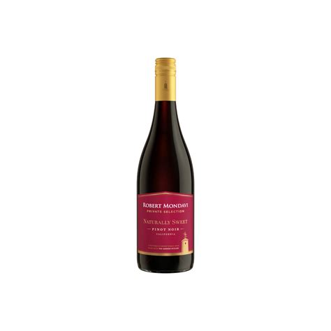 Robert Mondavi Private Select Pinot Noir Naturally Sweet California 750