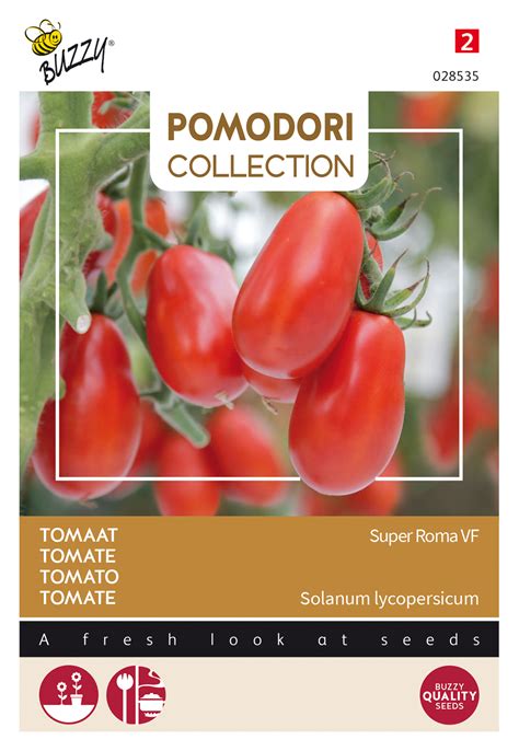 Tomate Super Roma Vf Romatomatensamen Von Buzzy Seeds Samenhaus Samen And Sämereien