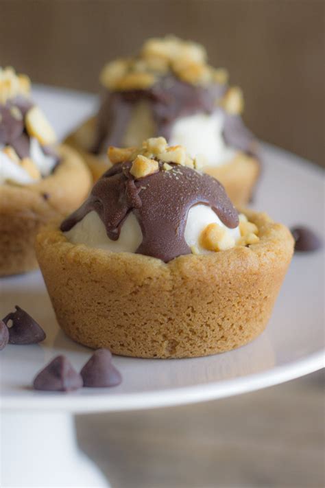 Ice cream sundae in a cup. Ice Cream Sundae Cookie Cups - Lovely Little Kitchen