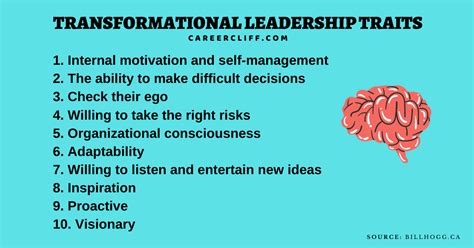 13 must have transformational leadership characteristics careercliff