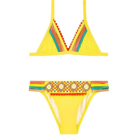 Pin By Terri Faucett On Tween Girls Swimwear Embroidered Bikini