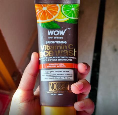 Wow Skin Science Brightening Vitamin C Face Wash Reviews Benefits