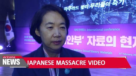 Video Shows Japans Massacre Of Korean Sex Slaves During Wwii Youtube
