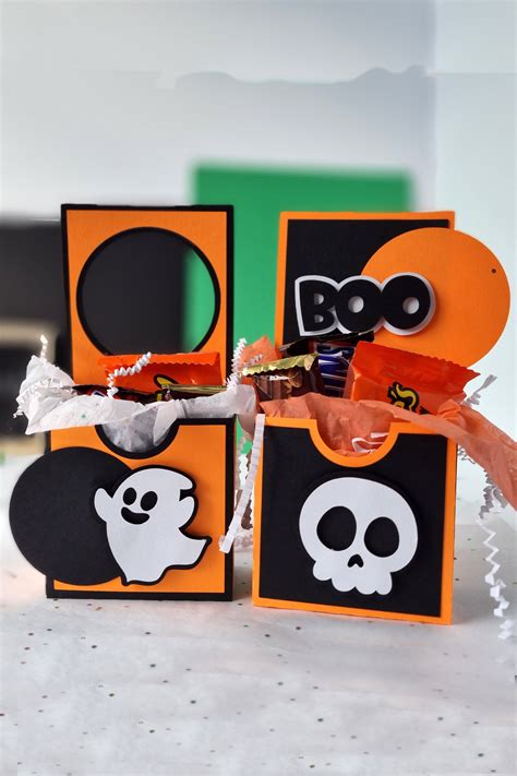 Door Hanger Candy Box Halloween Treat Box Svg Box Template